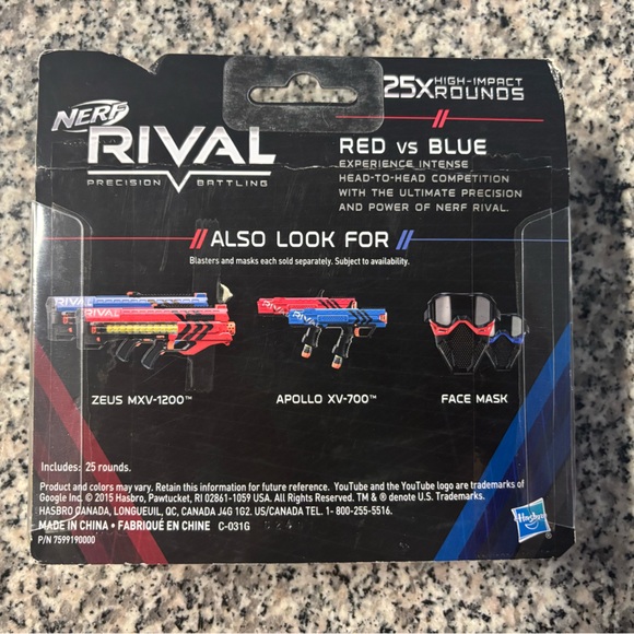 Nerf Rival Precision Yellow 25X Rounds - Picture 2 of 3